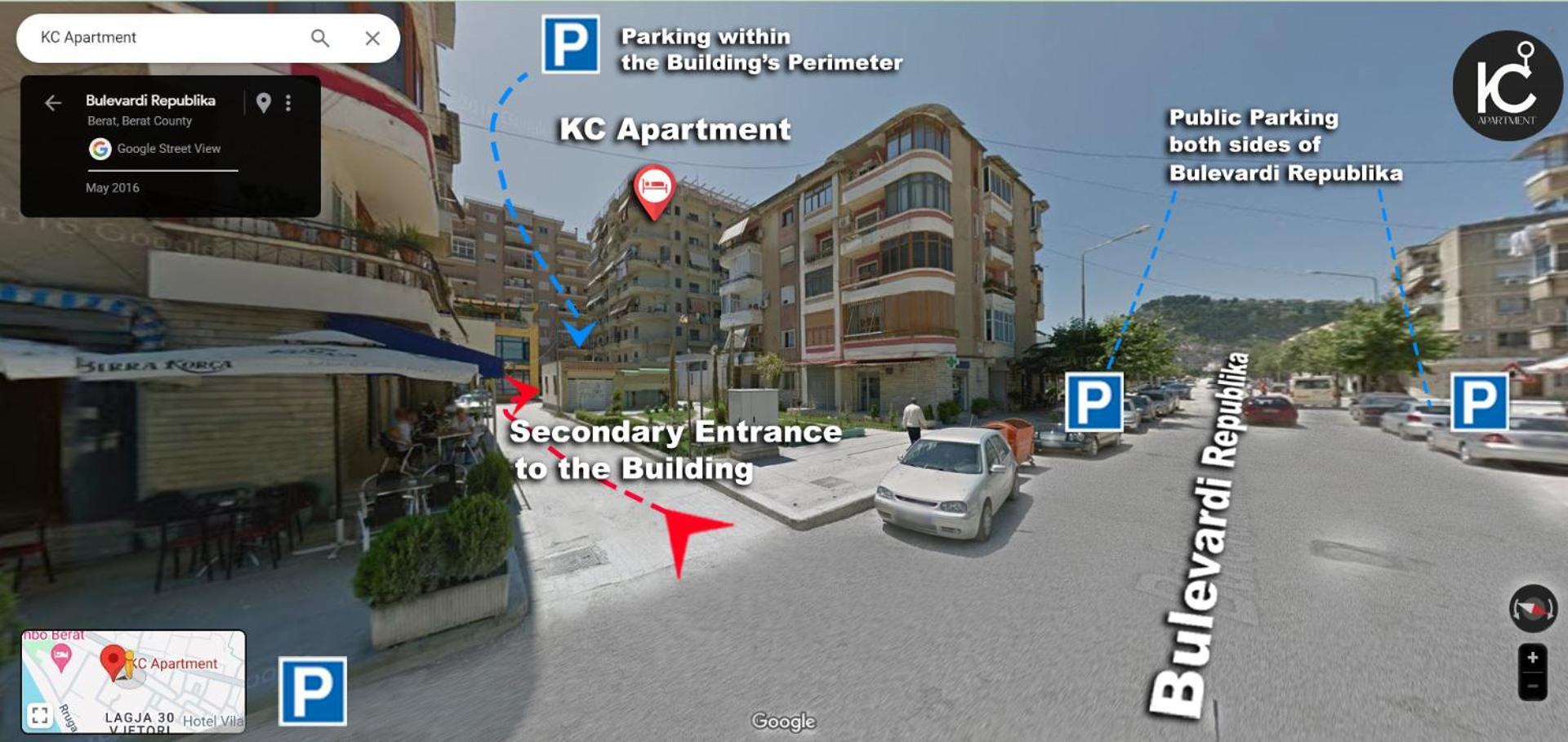 Kc Apartment Berat Eksteriør bilde