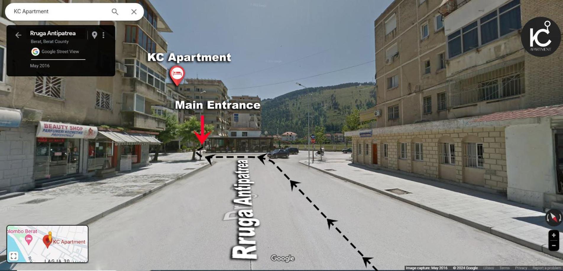 Kc Apartment Berat Eksteriør bilde
